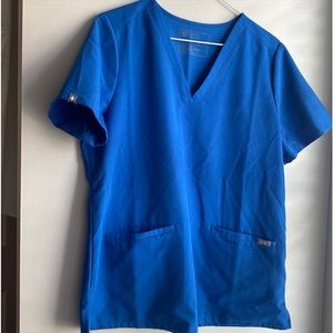 Royal Blue FIGS scrub set